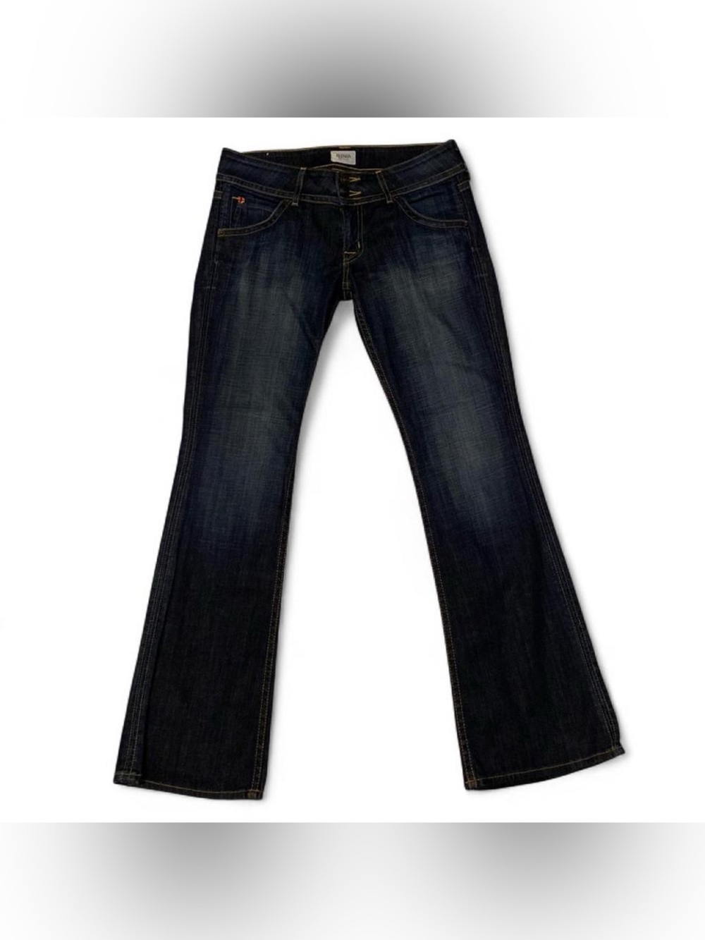 Hudson Jeans Dark Indigo Flare Wide Leg